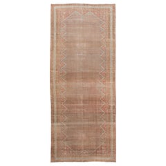 Peach Antique Malayer Handmade Wool Runner