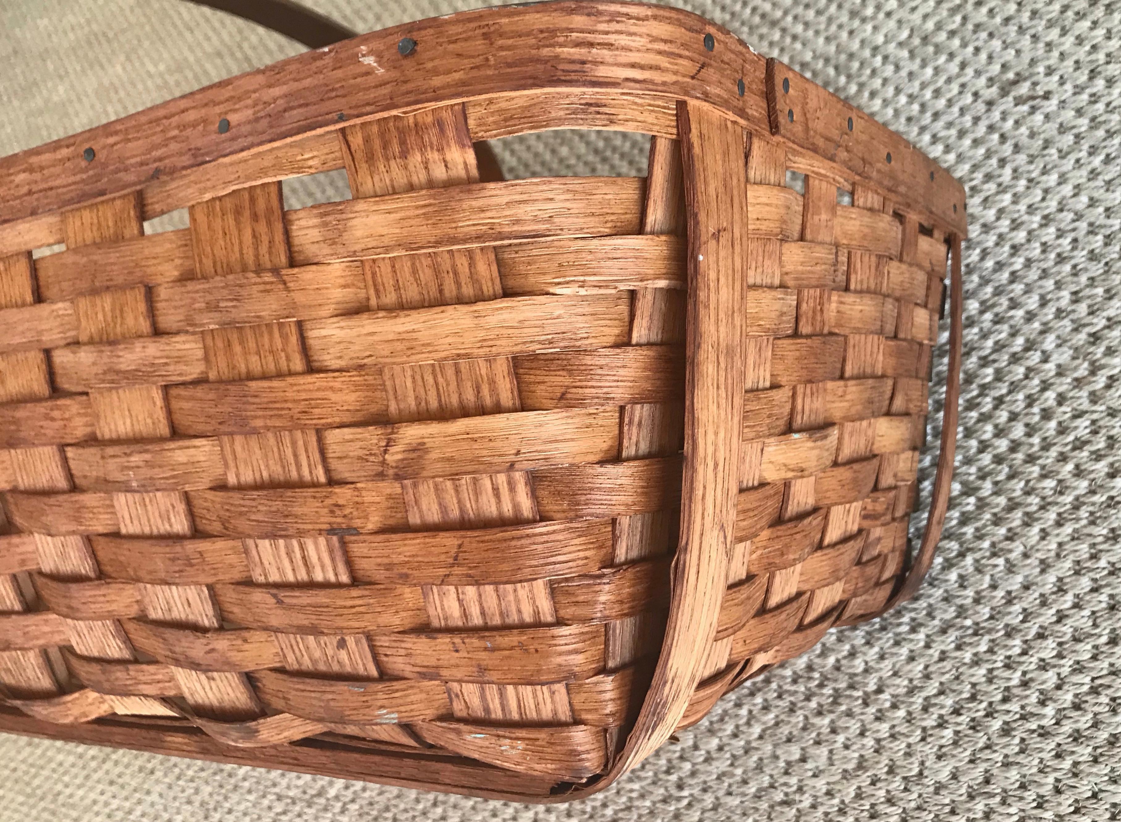 Early 20th Century Peach Basket For Sale