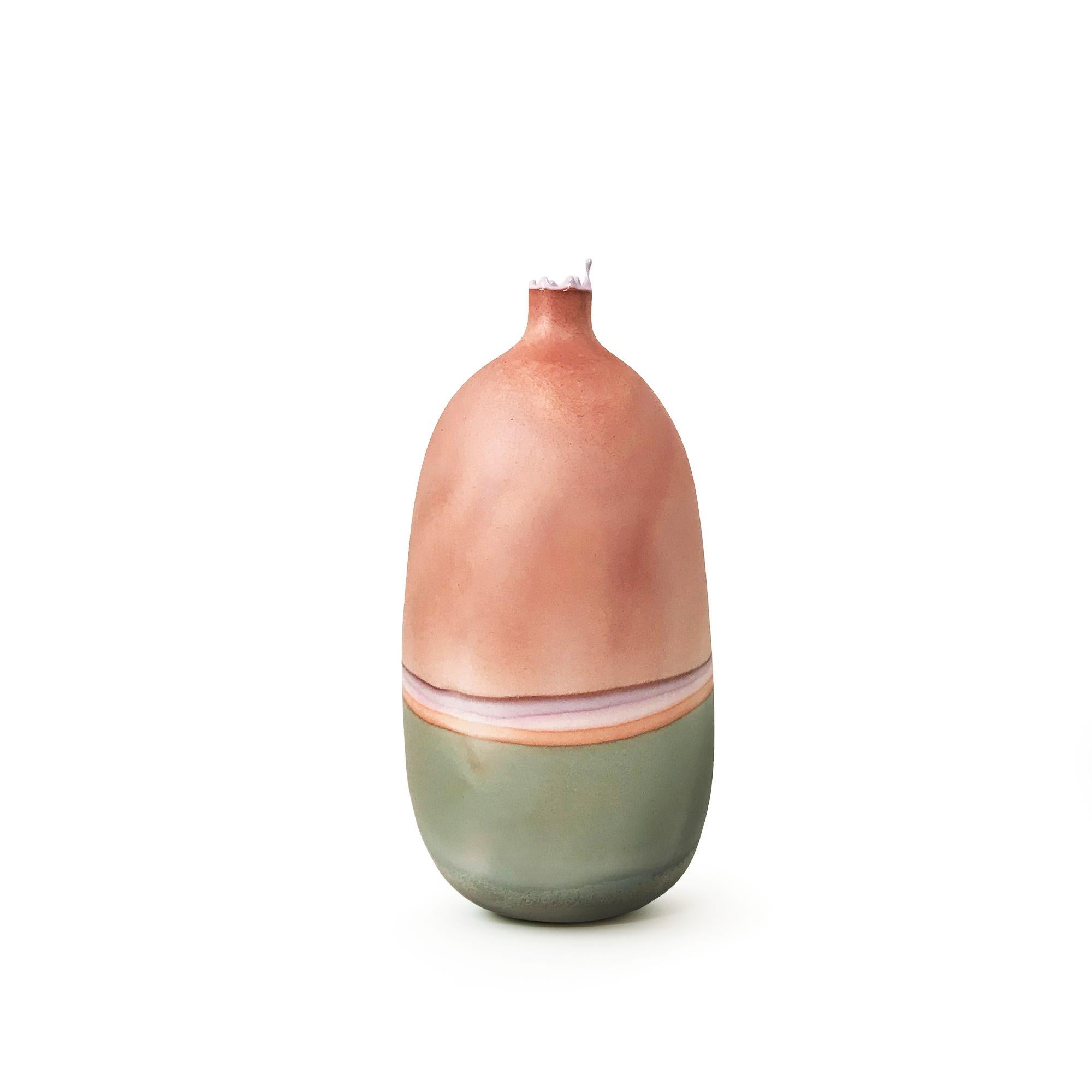 Peach Coral Patina Mercury Vase by Elyse Graham
Dimensions: W 14 x D 14 x H 25.5cm
Materials: Plaster, Resin
MOLDED, DYED, AND FINISHED BY HAND IN LA. CUSTOMIZATION
AVAILABLE.
ALL PIECES ARE MADE TO ORDER

This collection of vessels is inspired by