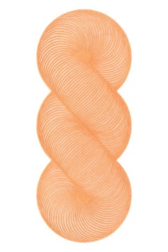 Peach Giro Rug by Gandia Blasco