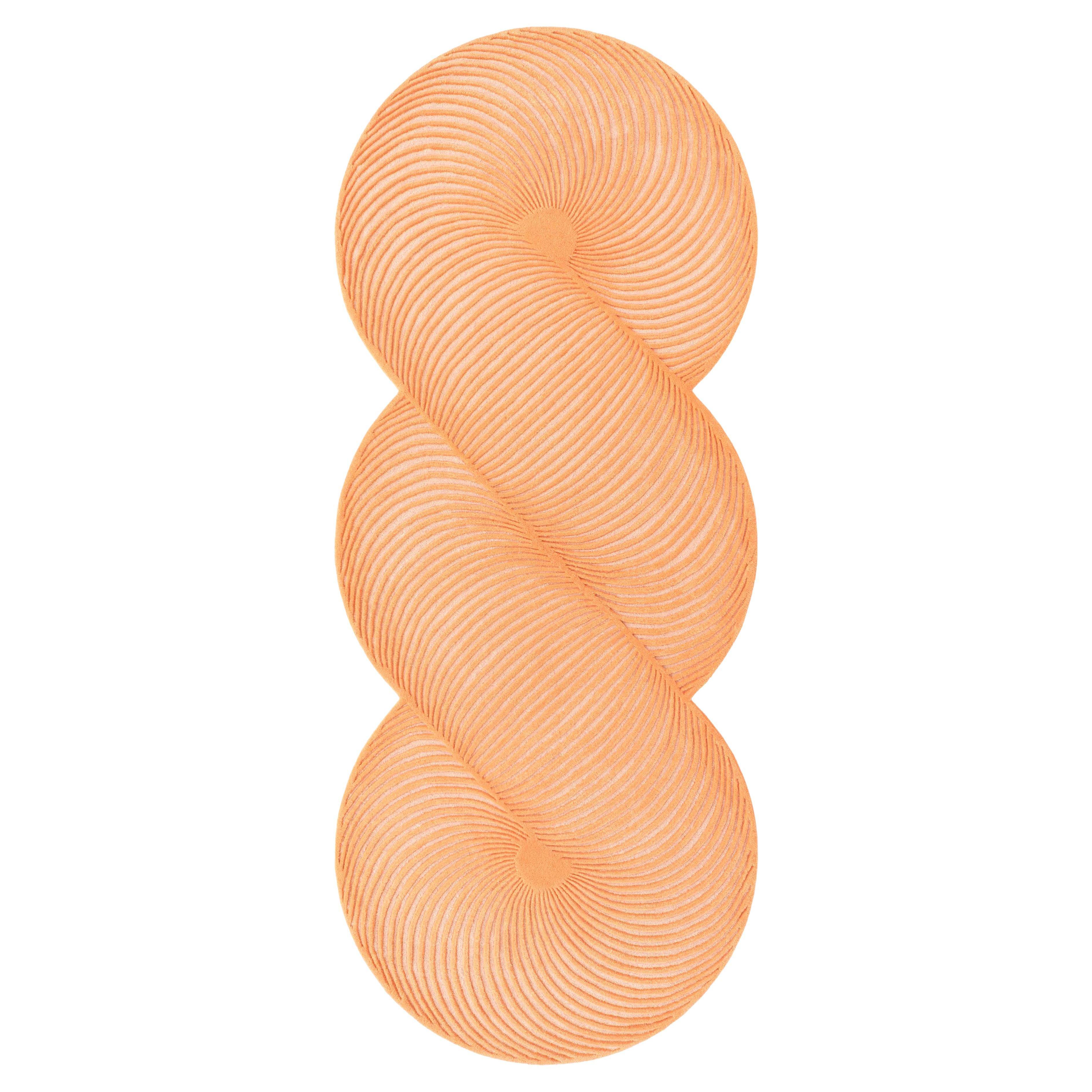 Peach Giro Rug by Gandia Blasco