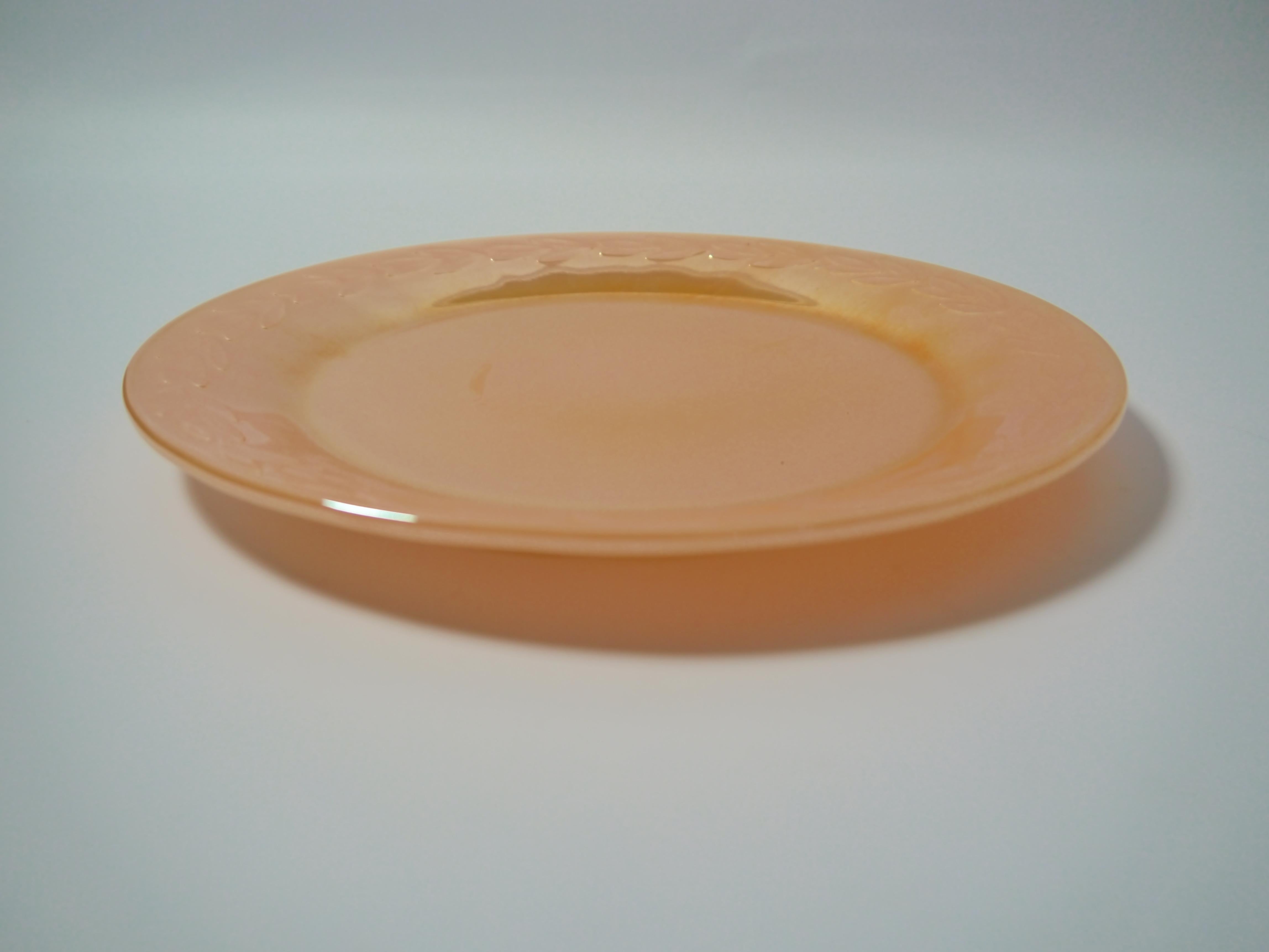anchor hocking fire king peach lustre