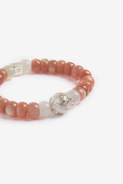 Peach Moonstone Moonshine Bracelet