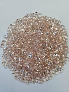 Peach Morganite Faceted Cut 6x4MM 10 pc lot Natural Morganite wholesale lot
