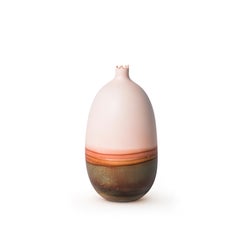 Peach Oxide Mercury Vase by Elyse Graham