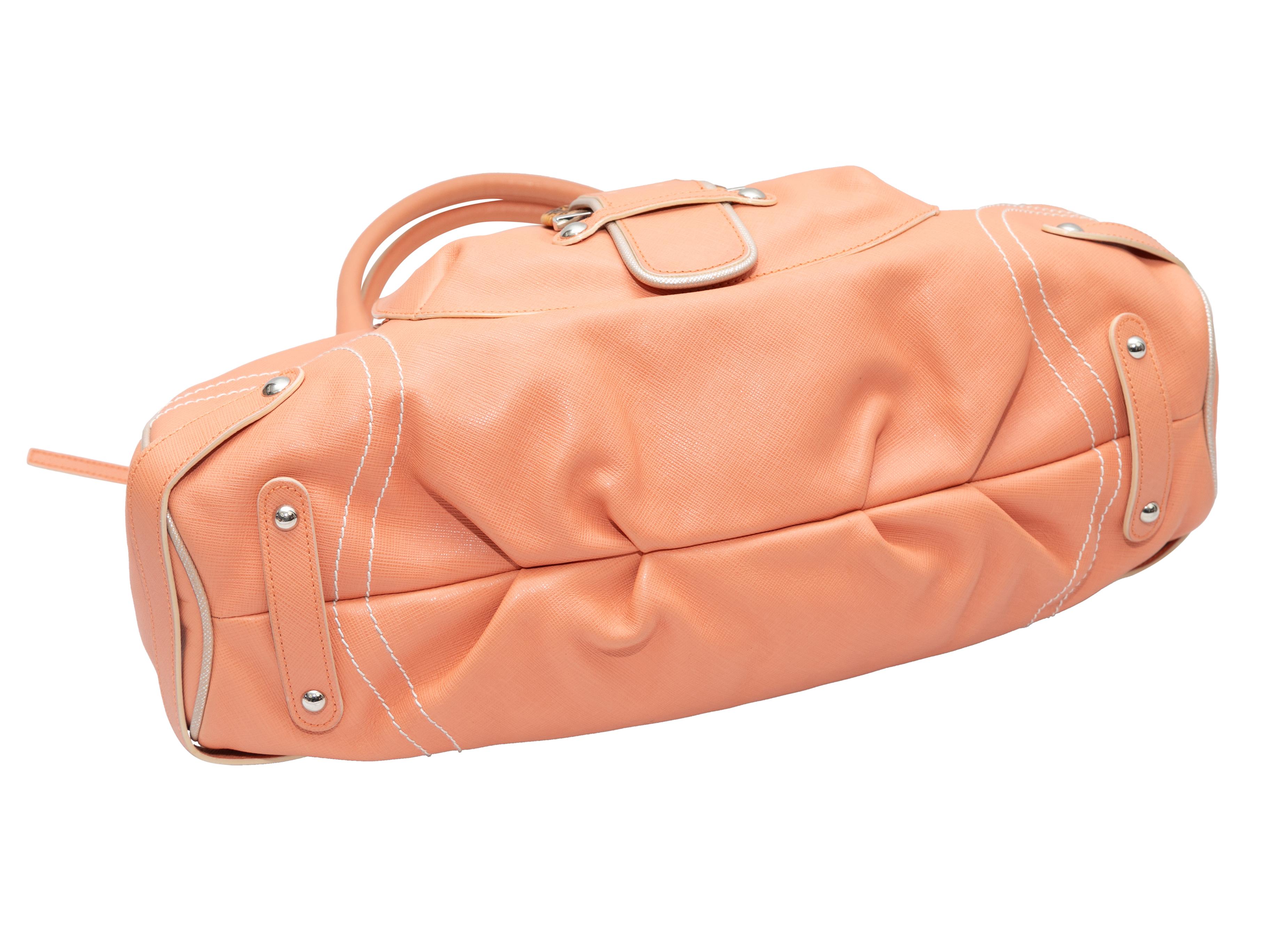 Women's or Men's Peach Salvatore Ferragamo Shoulder Bag For Sale