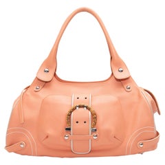 Peach Salvatore Ferragamo Shoulder Bag