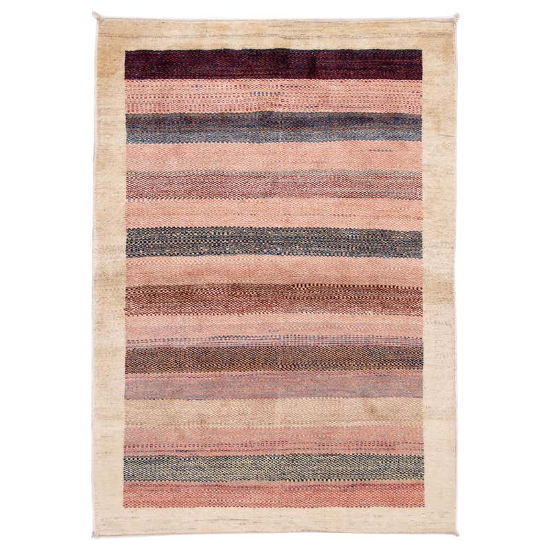 Mid-20th Century Vintage Overdyed Wool Rug For Sale at 1stDibs