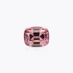 Pink Tourmaline Ring Gem 9.02 Carat Cushion Loose Gemstone