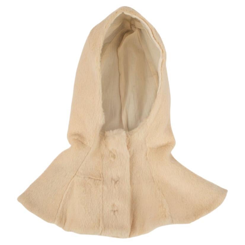 Peachoo + Krejberg Beige Rabbit Hood