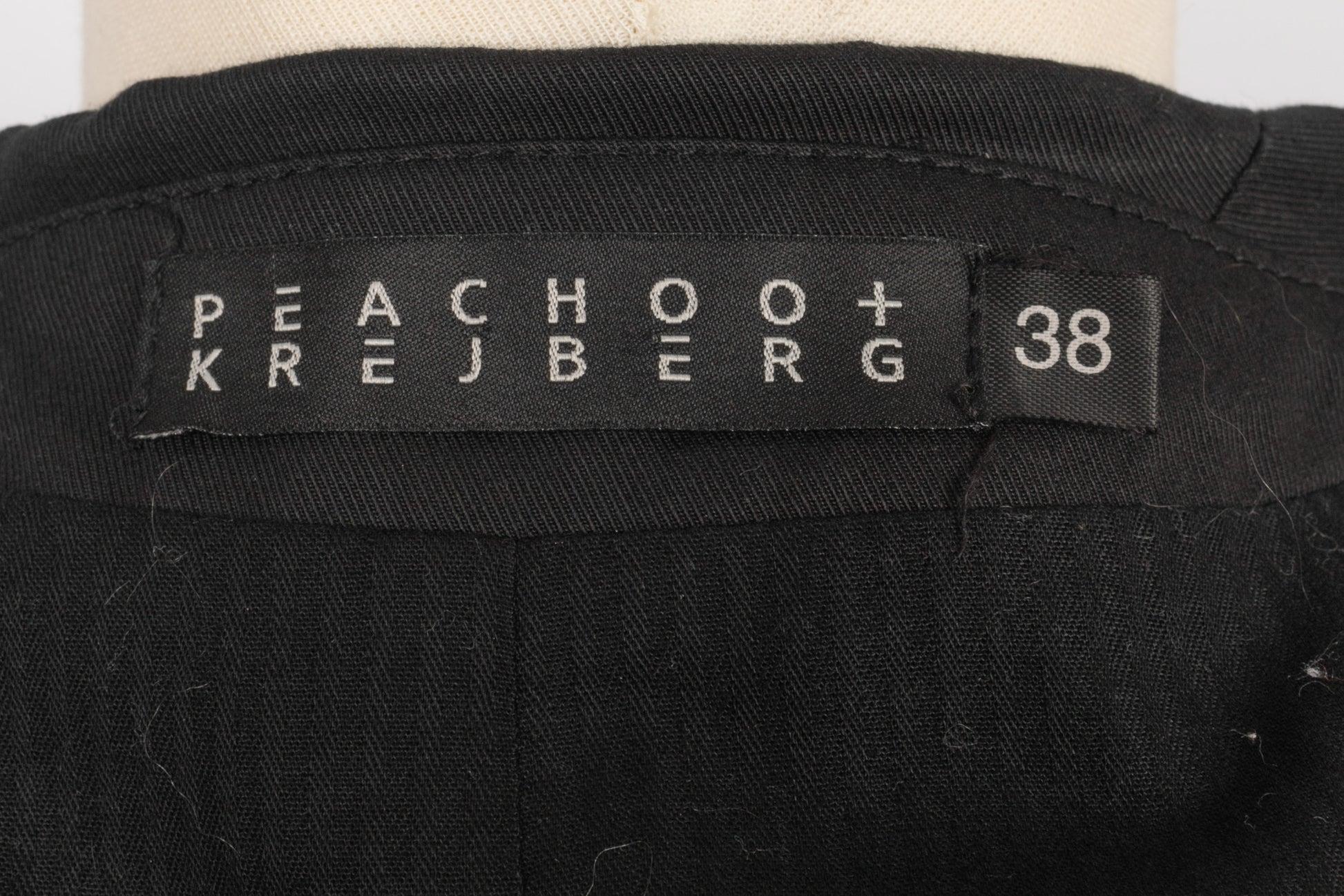 Giacca in cotone nero Peachoo + Krejberg, 2008 in vendita 4