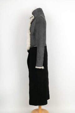 Peachoo + Krejberg Coat of Leather and Wool