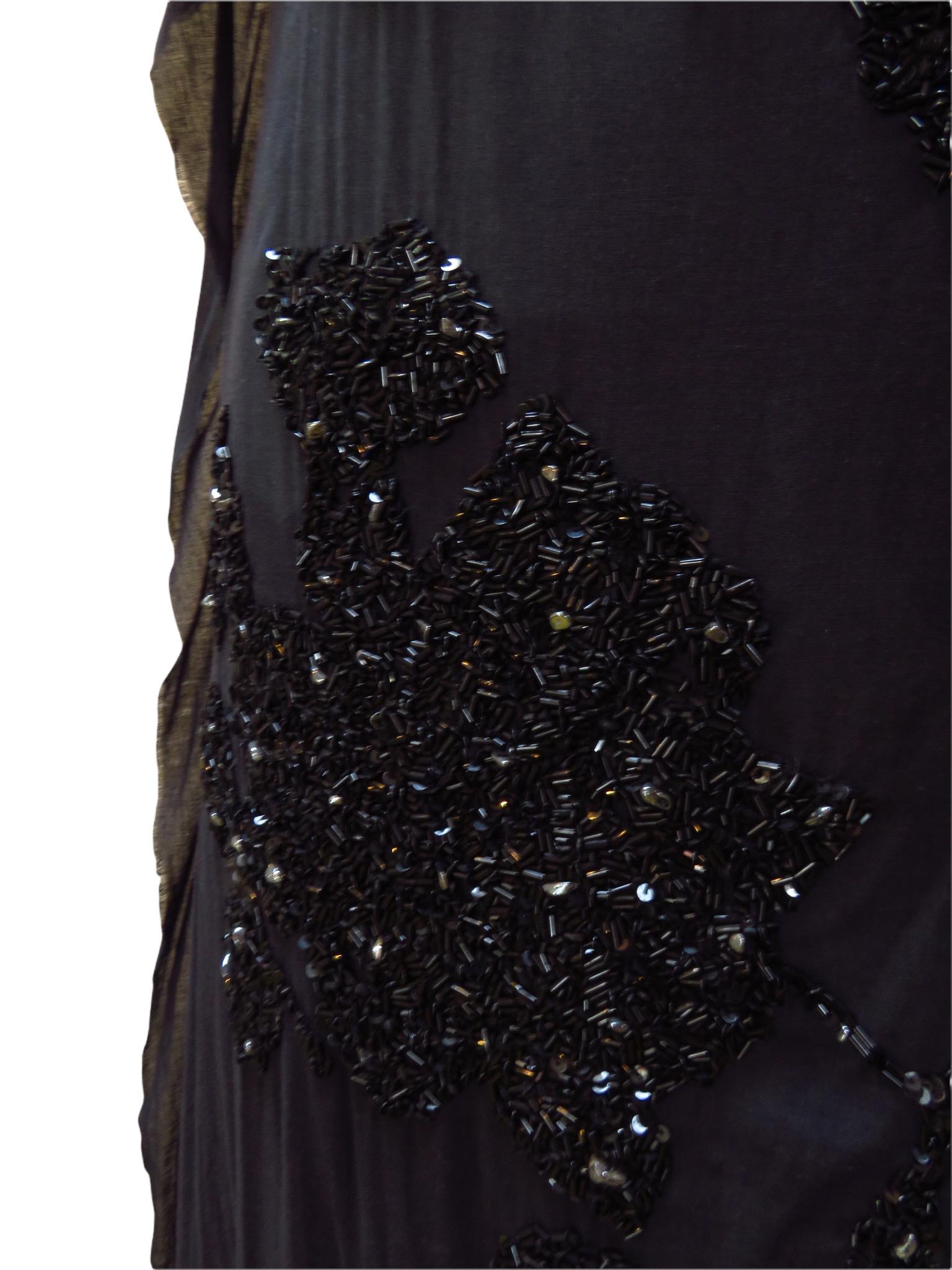 Peachoo + Krejberg Hand-Embroidered Dress For Sale 4