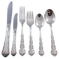 Retro Peachtree Manor by Towle Sterling Silver Flatware Set for 8 Service 52 Pieces
