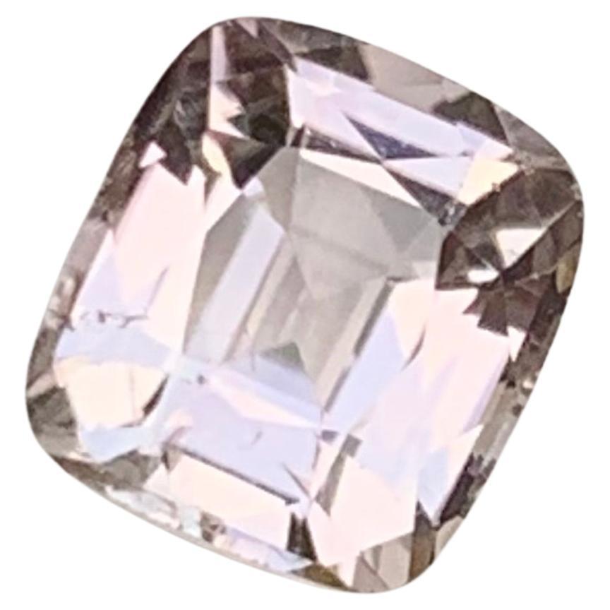 Peachy Hue Natural Tourmaline Ring Gemstone, 2.40 Ct Cushion Cut for Jewelry