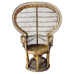 Peacock armchair Emanuelle 1970s
