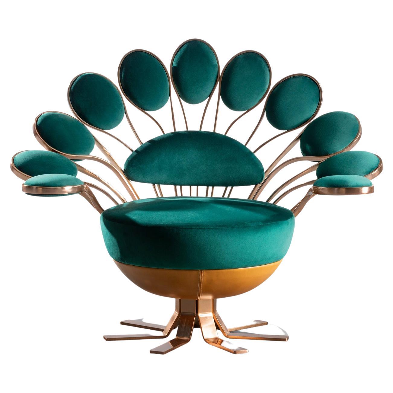 Peacock Armchair For Sale