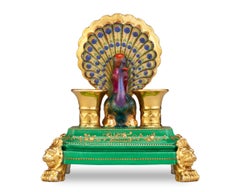 Peacock Candle Holder by Jacob Petit