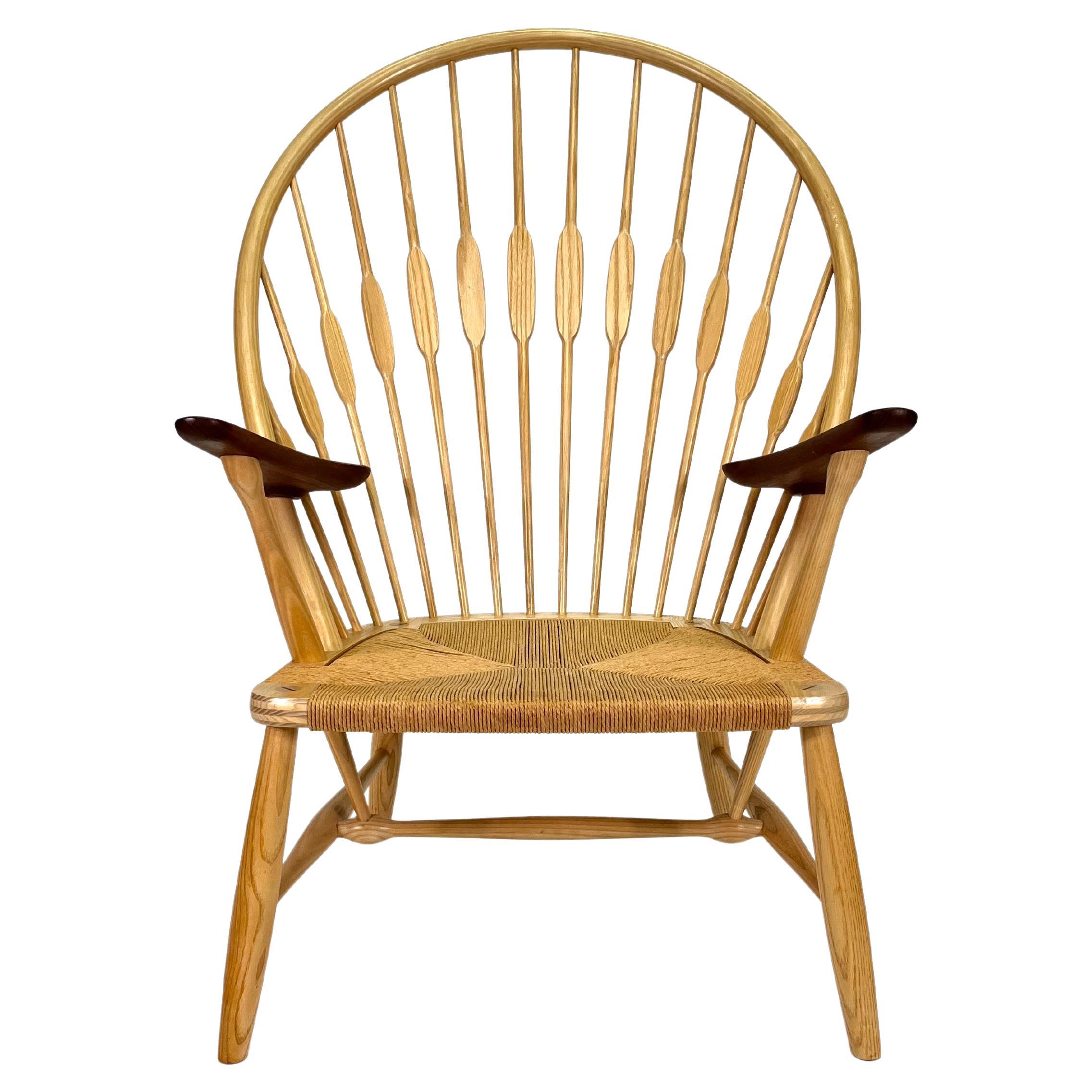 Peacock Chair by Hans J. Wegner for PP Møbler, in Ash PP550 For Sale