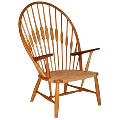 Peacock Chair by Hans Wegner for Johannes Hansen, Denmark, 1947