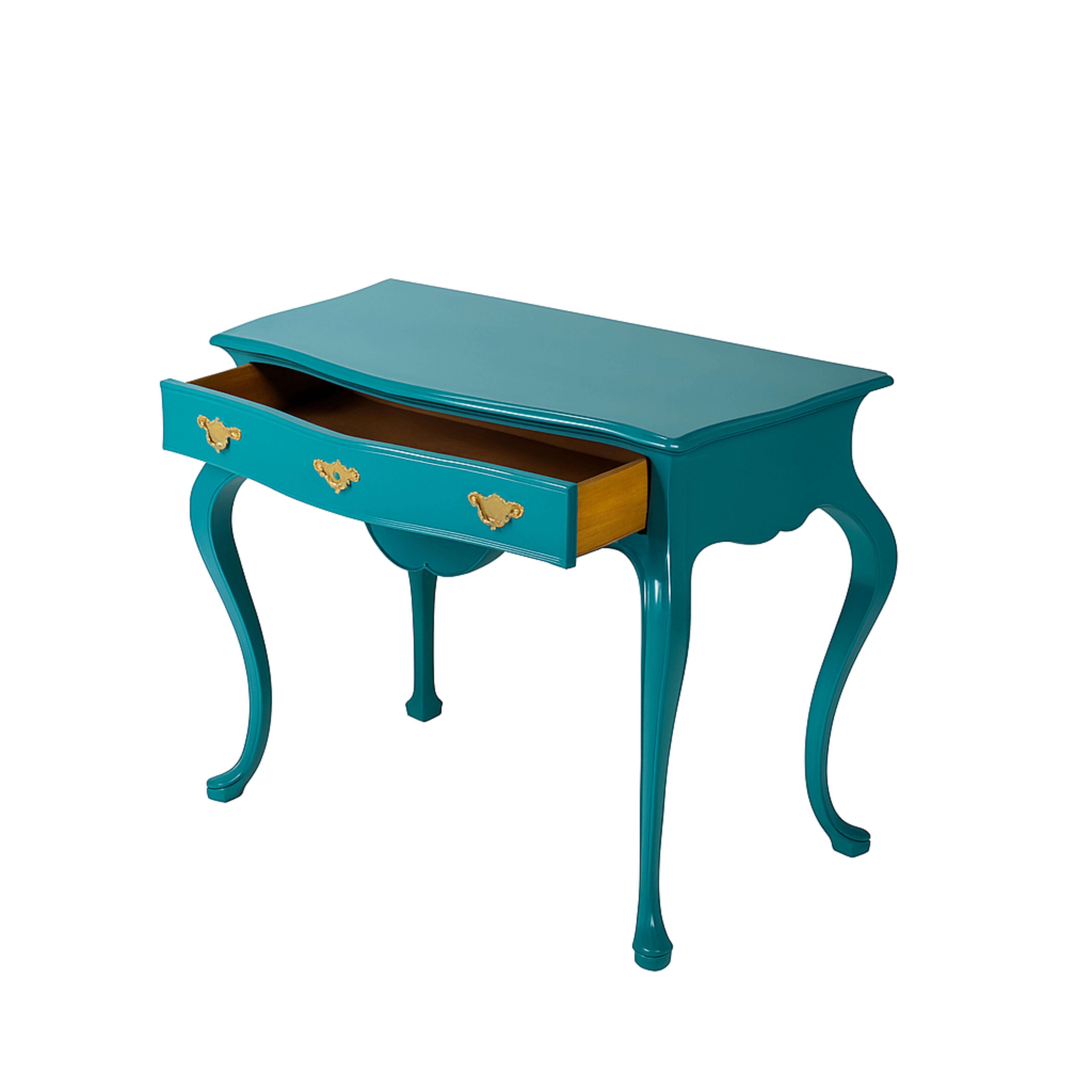 Brass Peacock Color Baroque Styled Commode, 19th Century For Sale