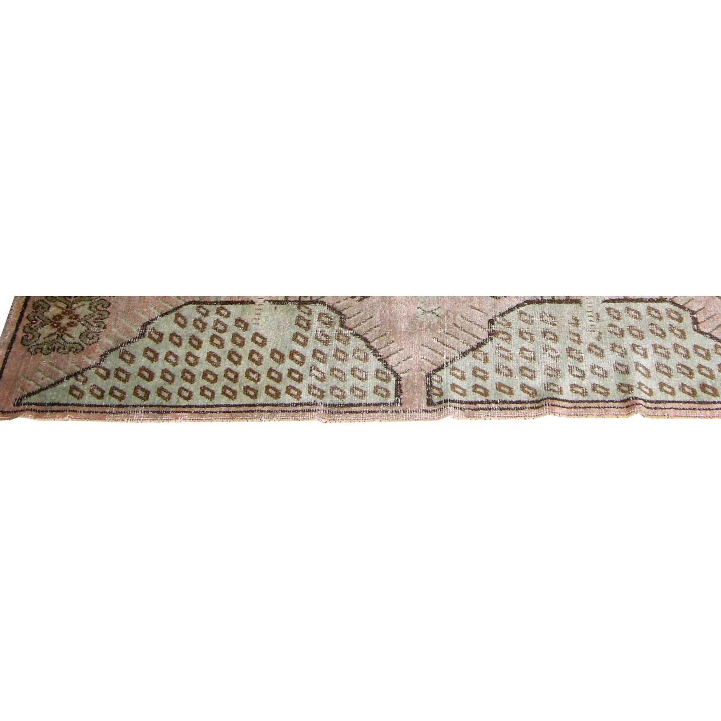 Antiker Samarkand-Teppich im Pfauendesign 8'6'' X 4'10'' (Frühes 20. Jahrhundert) im Angebot