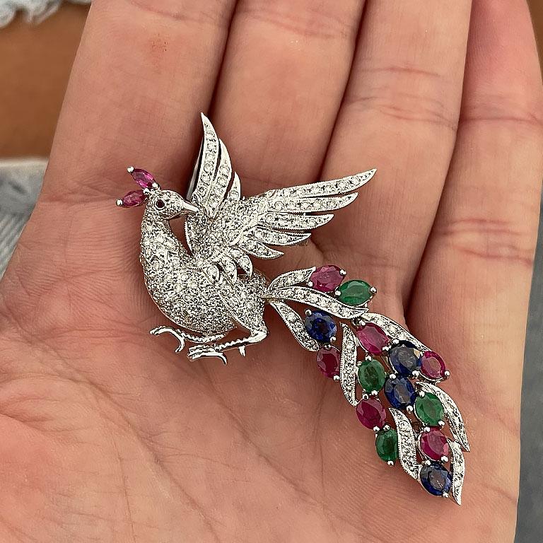 peacock sapphire multi