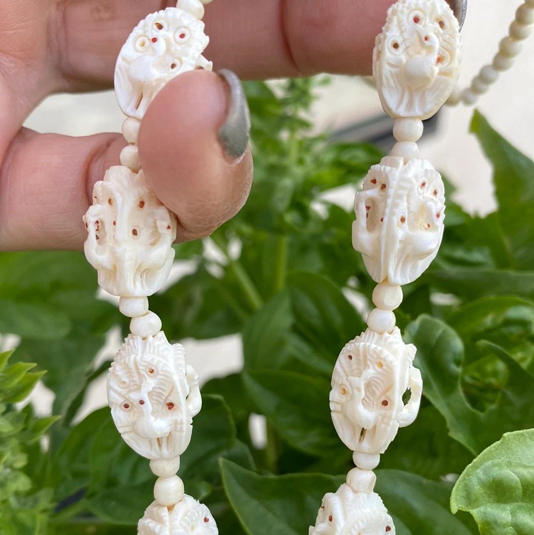 real ivory necklace