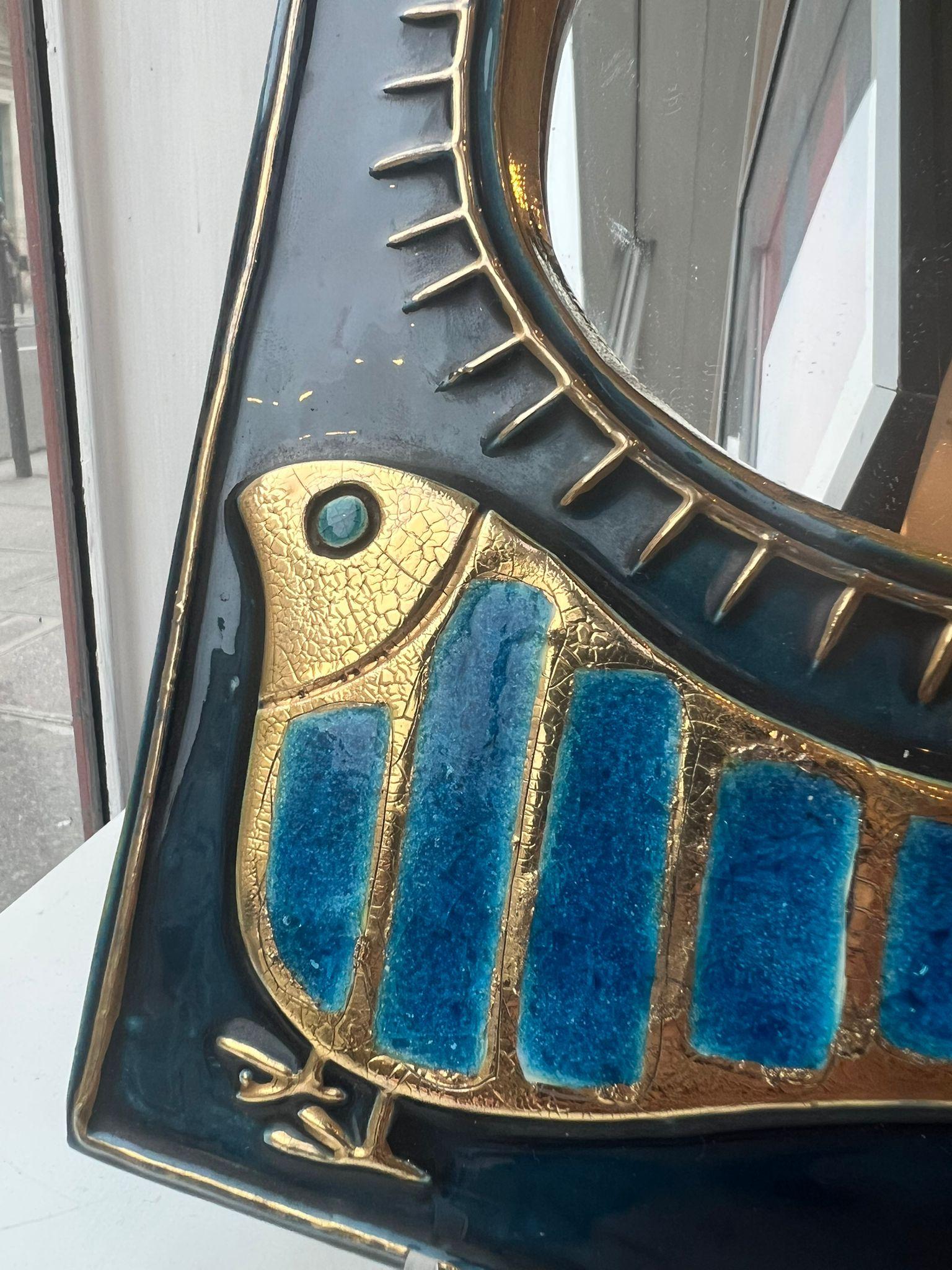 Espejo pavo real en Bueno estado para la venta en Paris, FR