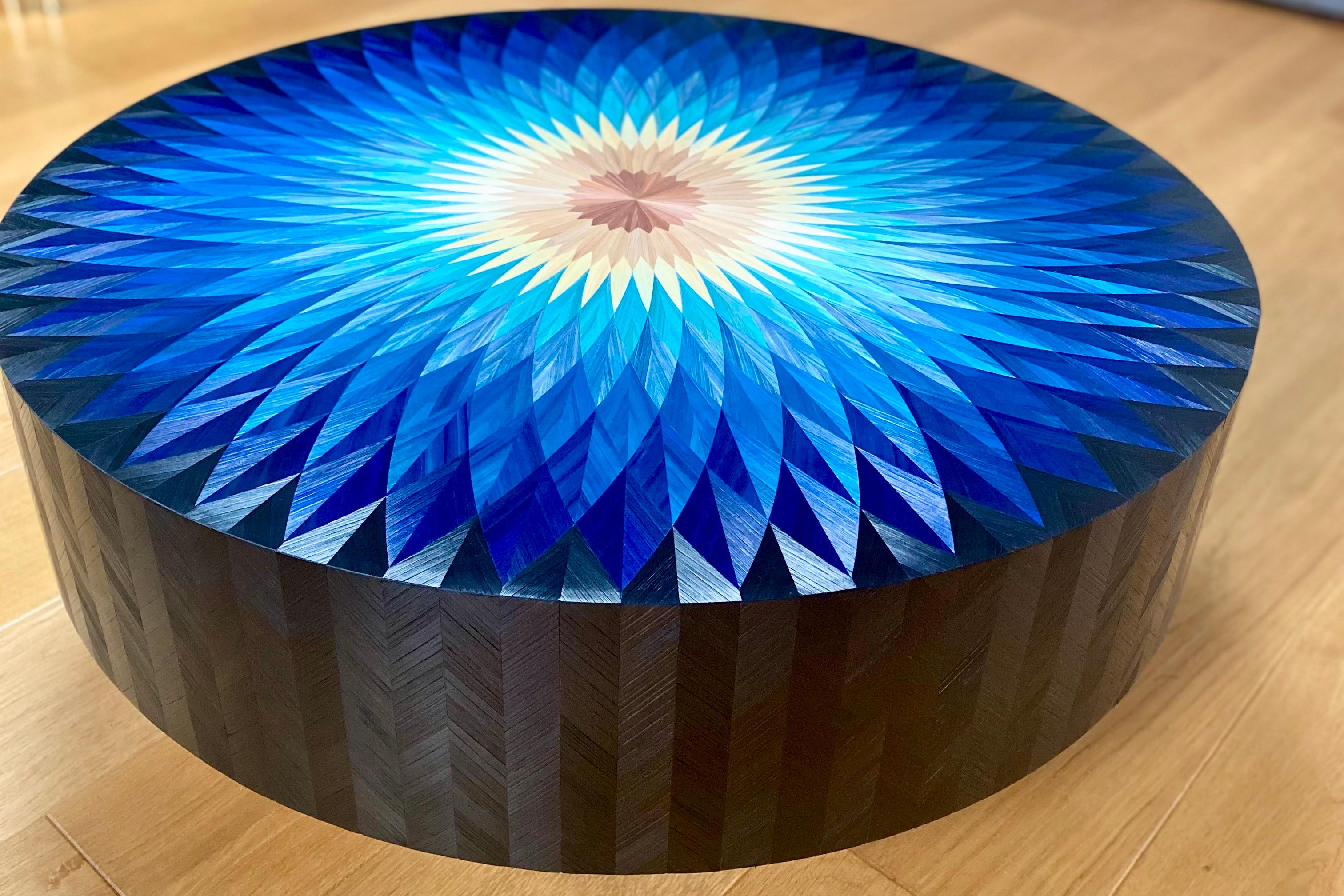Contemporary Peacock Table For Sale