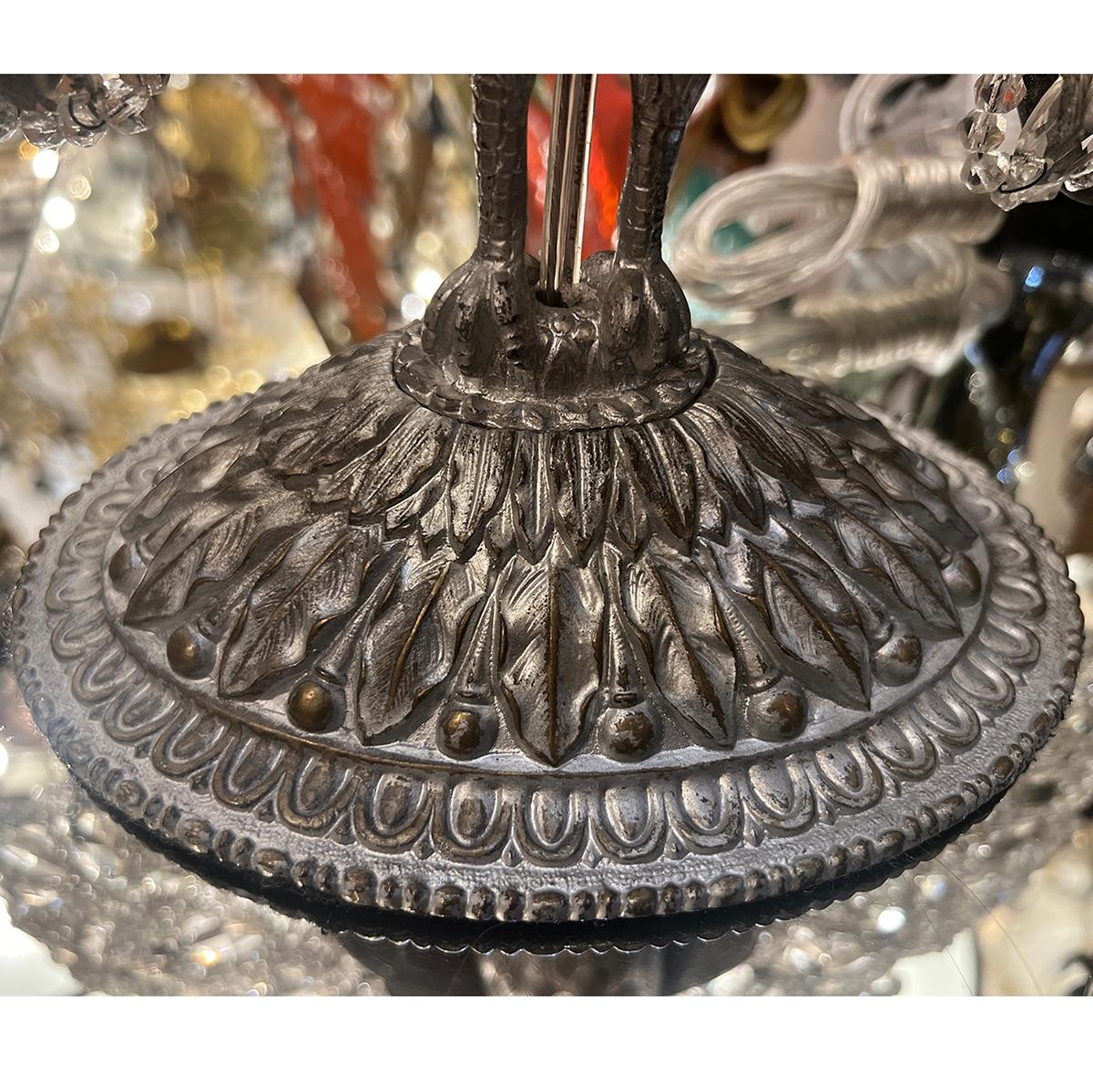 Lámpara de mesa Pavo real mediados del siglo XX en venta