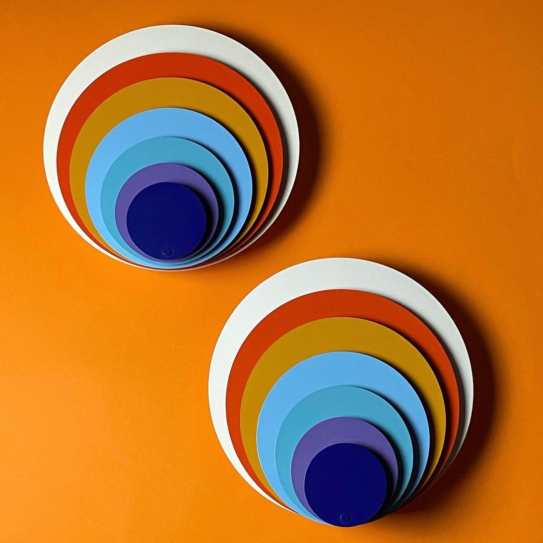 Peacock Wall Sconce by Bent Karlby for Lyfa, Denmark, 1974 2
