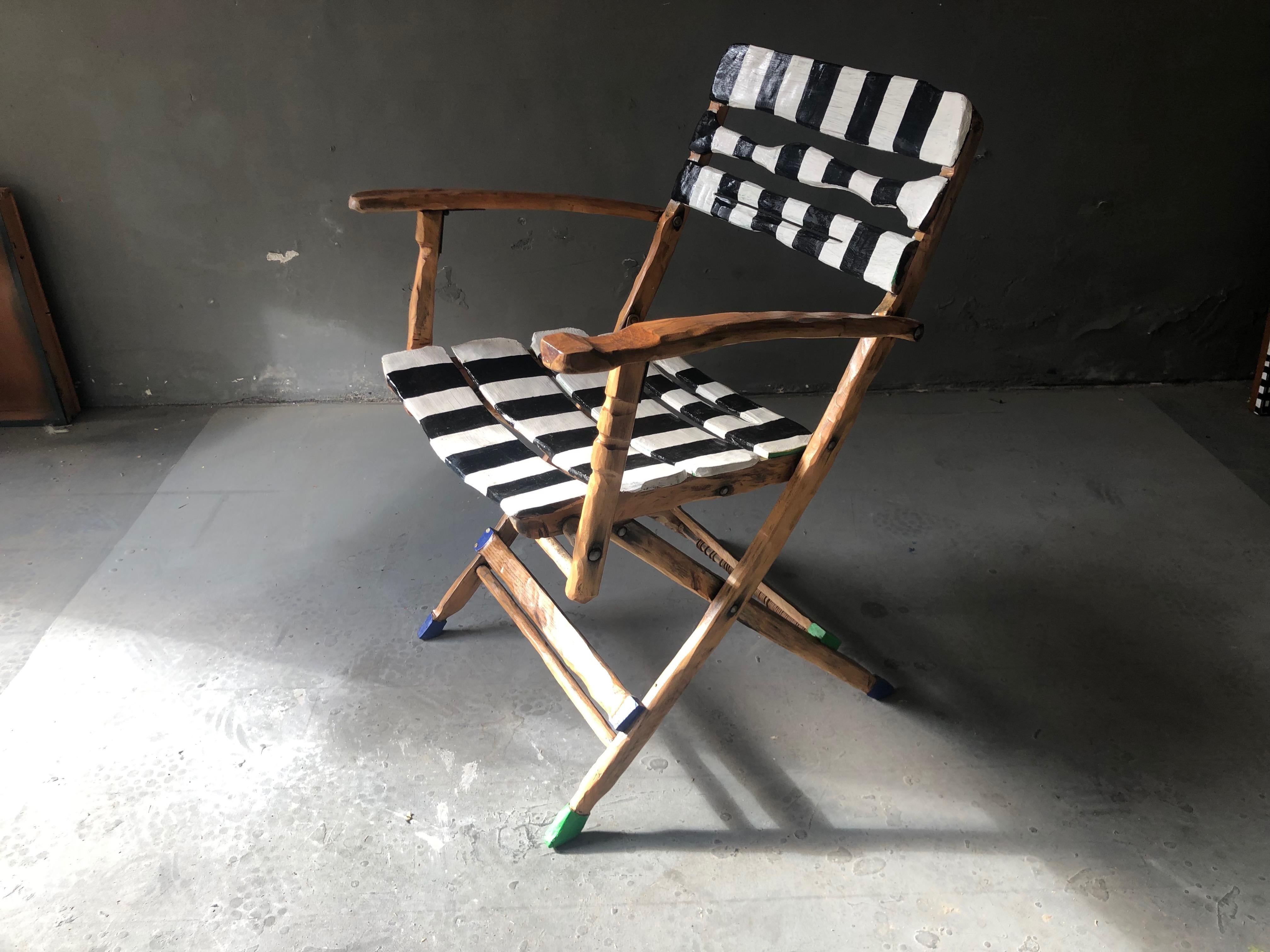 Post-Modern Peak Of A Century Chair by Markus Friedrich Staab For Sale
