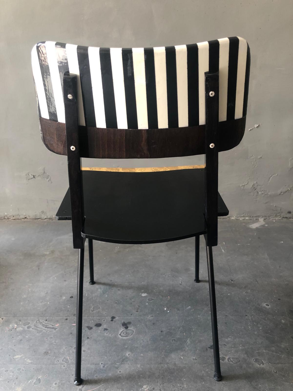 Lacquered Peak of a Century Chair by Markus Friedrich Staab For Sale