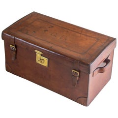 Peal and Co. Leather Boot Trunk, circa 1900