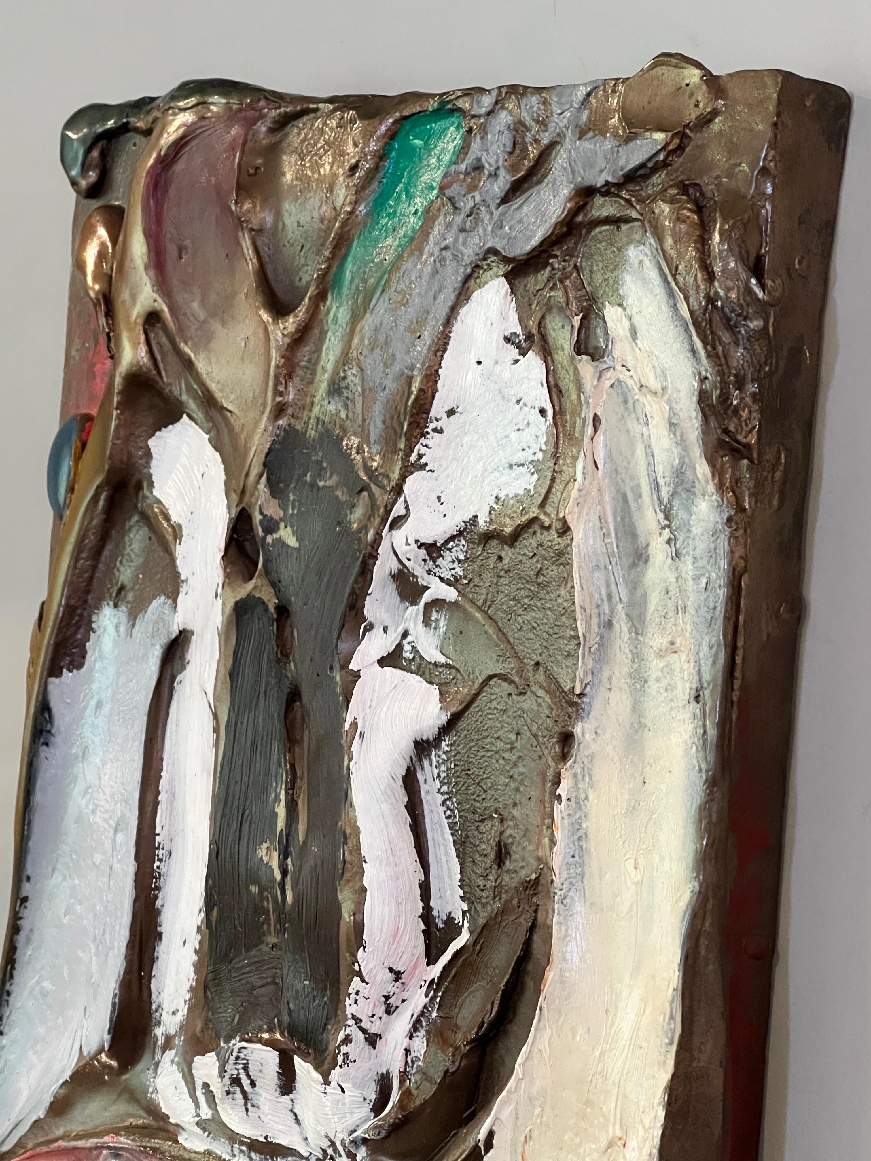 'Pealedwhisper (#12) Bronze Relief by Stanley Boxer For Sale 1