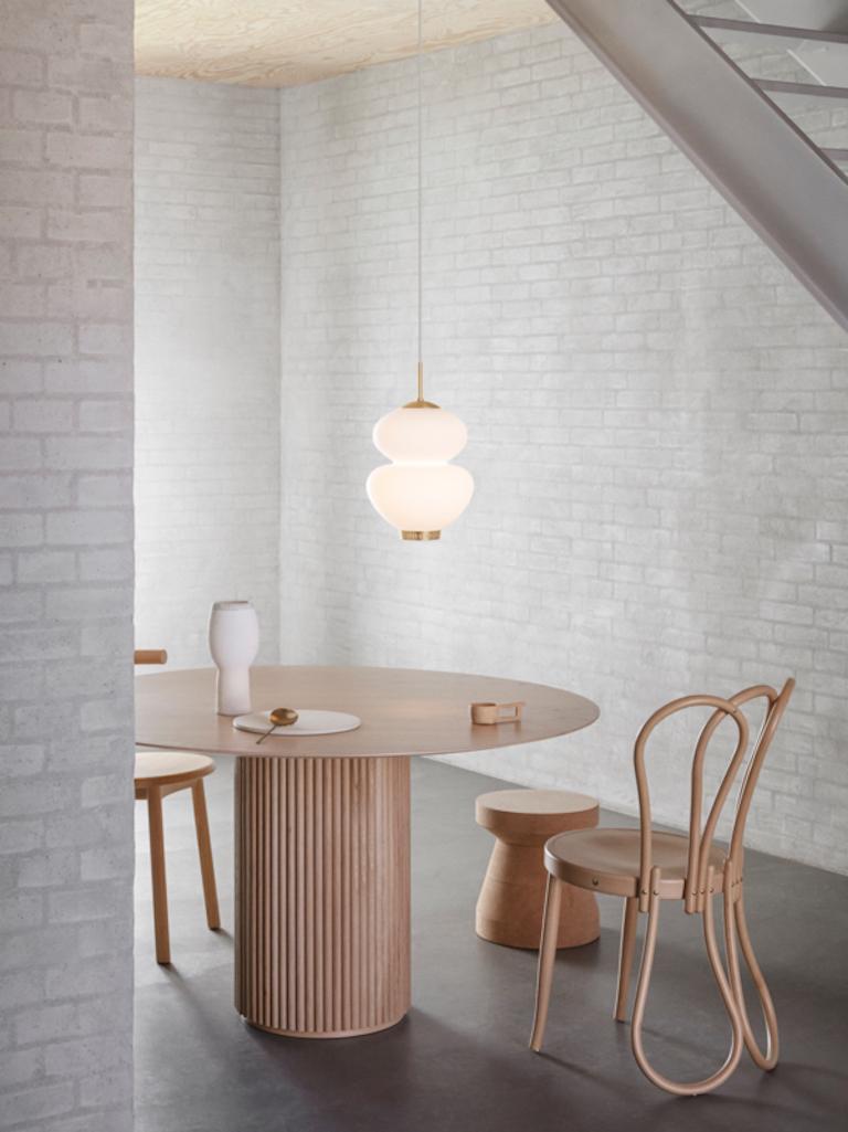 Danish 'Peanut 175' Pendant Lamp by Bent Karlby for Lyfa 'New Edition' For Sale
