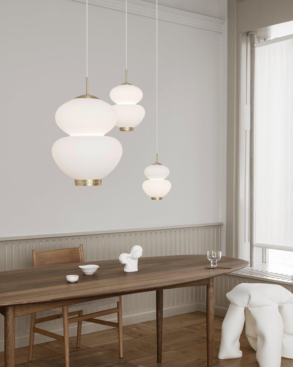 Contemporary 'Peanut 175' Pendant Lamp by Bent Karlby for Lyfa 'New Edition' For Sale