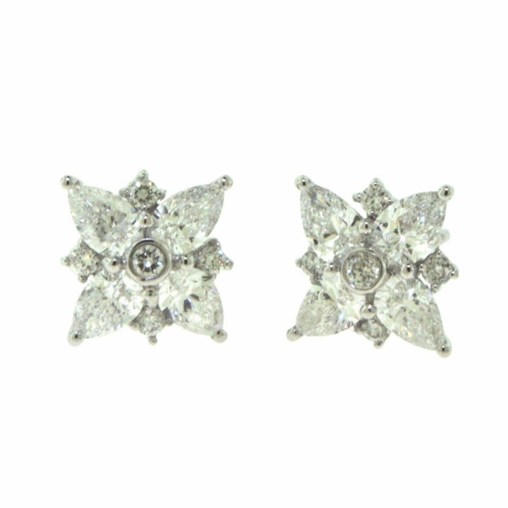 Brilliance Jewels, Miami
Questions? Call Us Anytime!
786,482,8100

Type: Floral Shaped Earrings

Metal: White Gold

Metal Purity: 18k 

Stones: 8 Pear Shaped Diamonds = 1.23 ct

                  10 Round Diamonds = 0.18

Total Carat Weight: 1.41