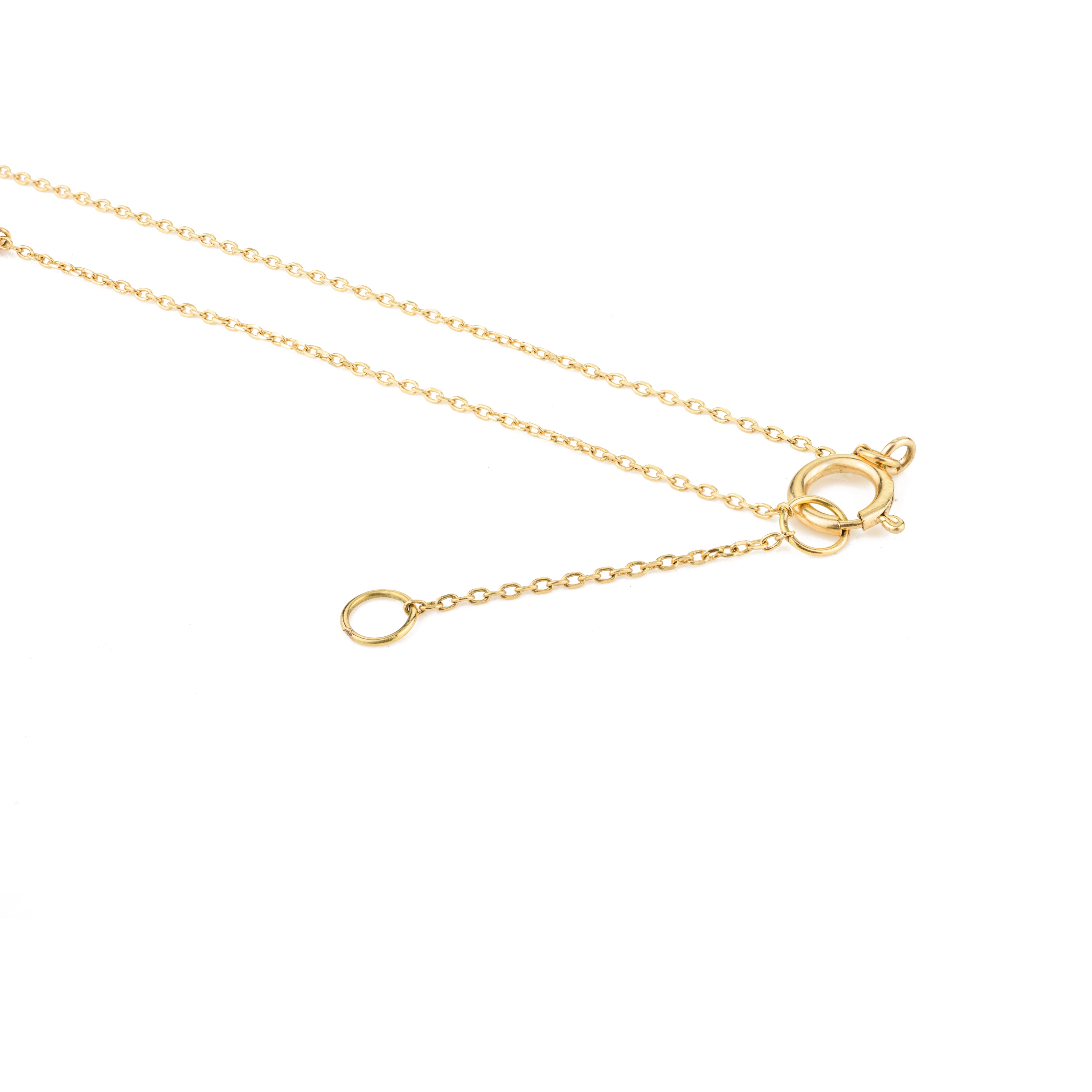 Pear Bezel Set Ruby Fringe Necklace in 18 Karat Yellow Gold Gift for Women For Sale 1