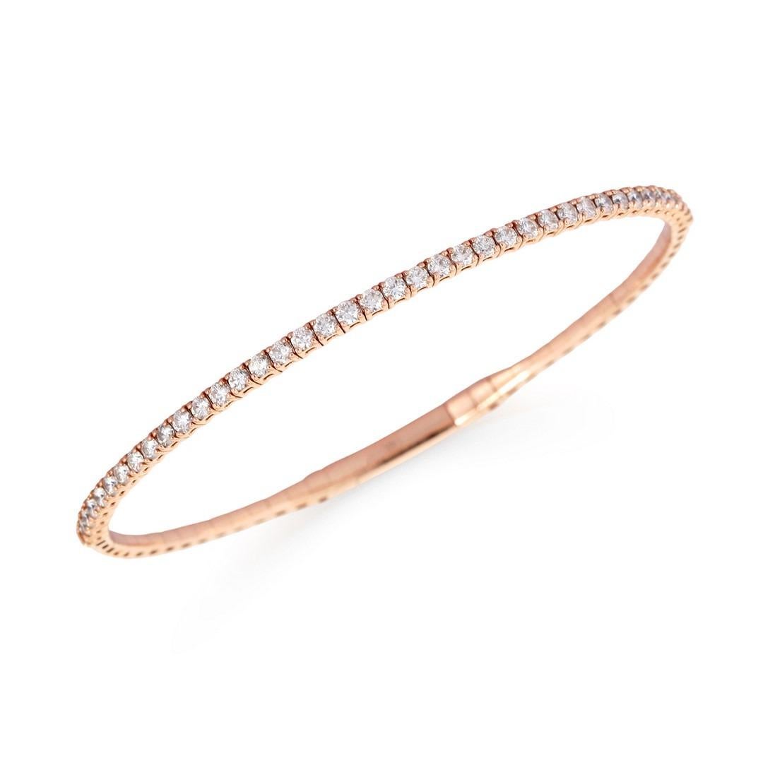 Moderne Bracelet manchette en or jaune 14K avec diamants taille poire en vente