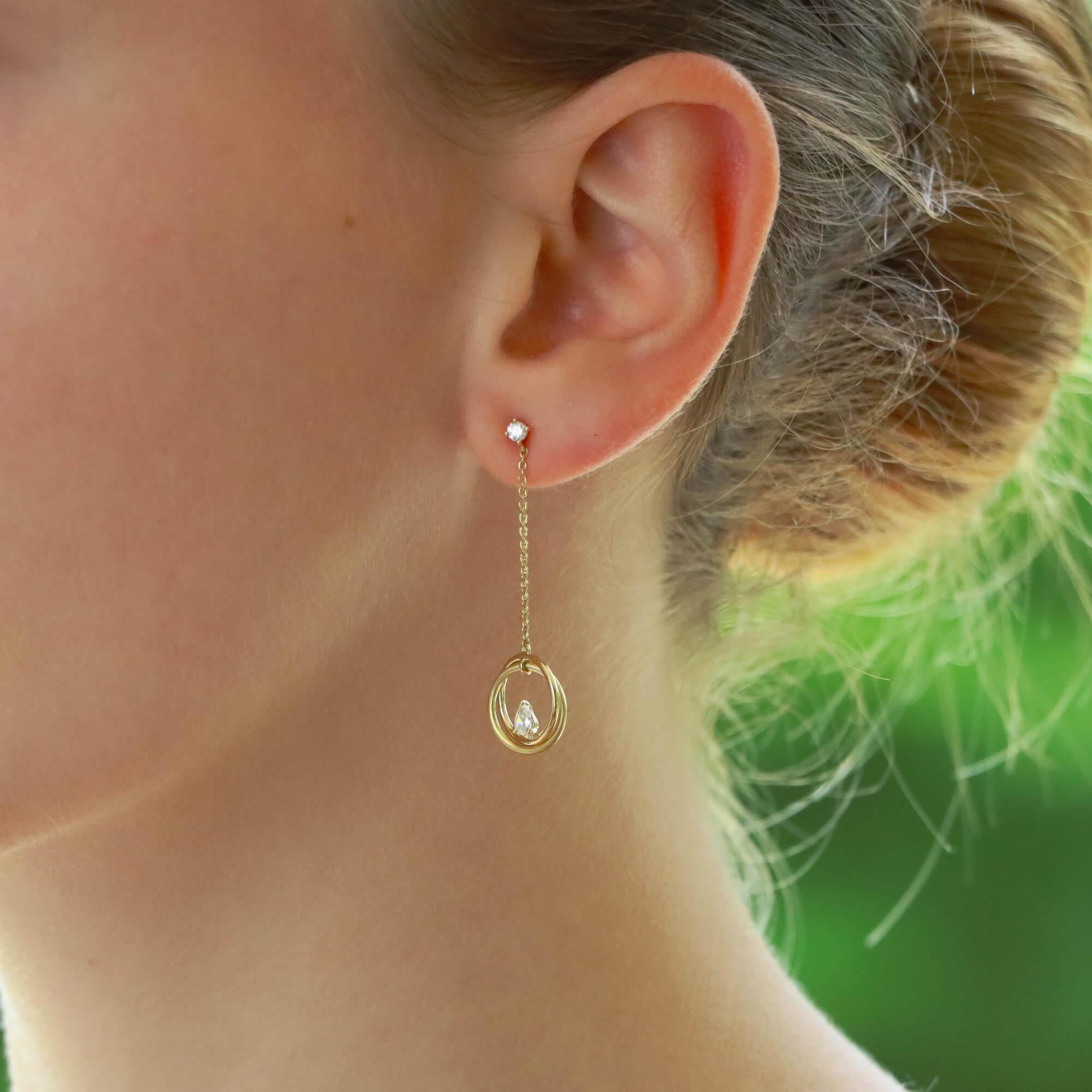 susannah bow earrings