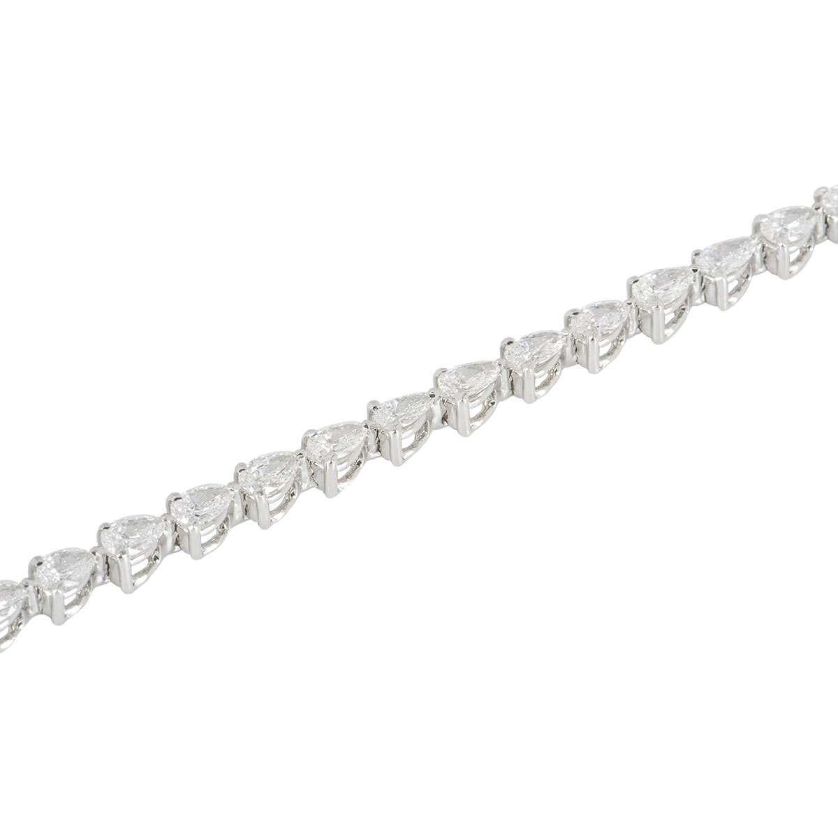 pear tennis bracelet