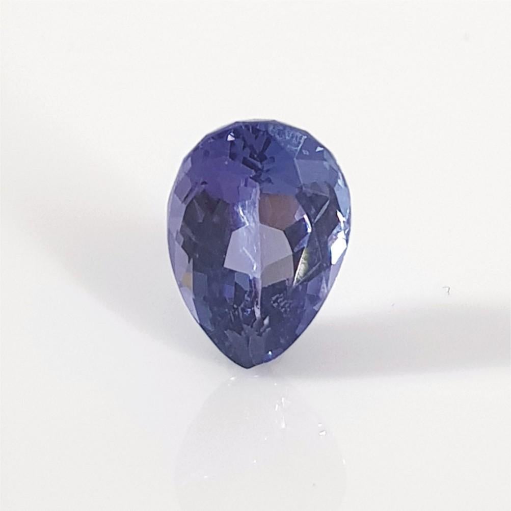 Pear Cut Natural Tanzanite For Sale 1