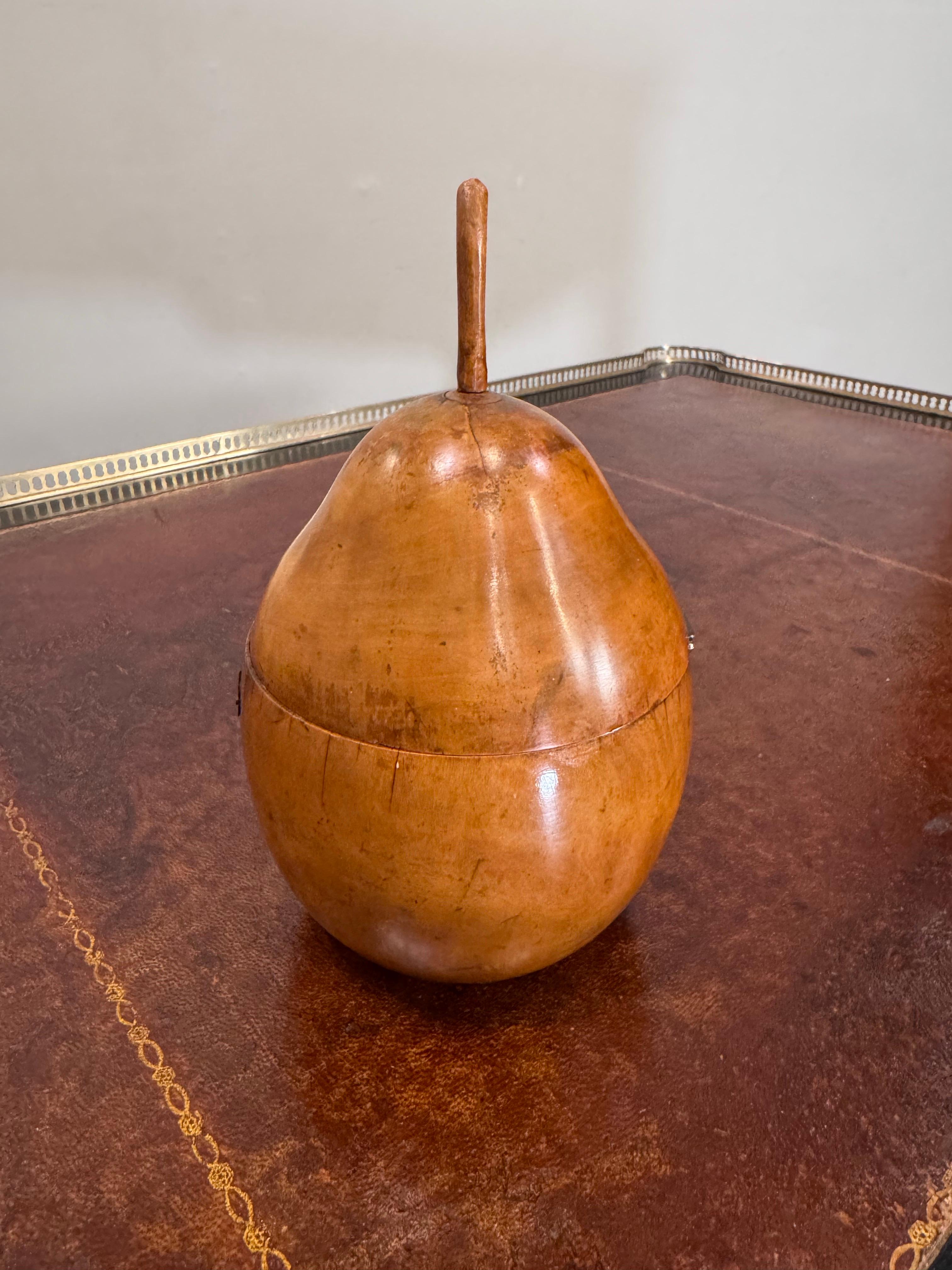 Pear form Tea Caddy For Sale 8