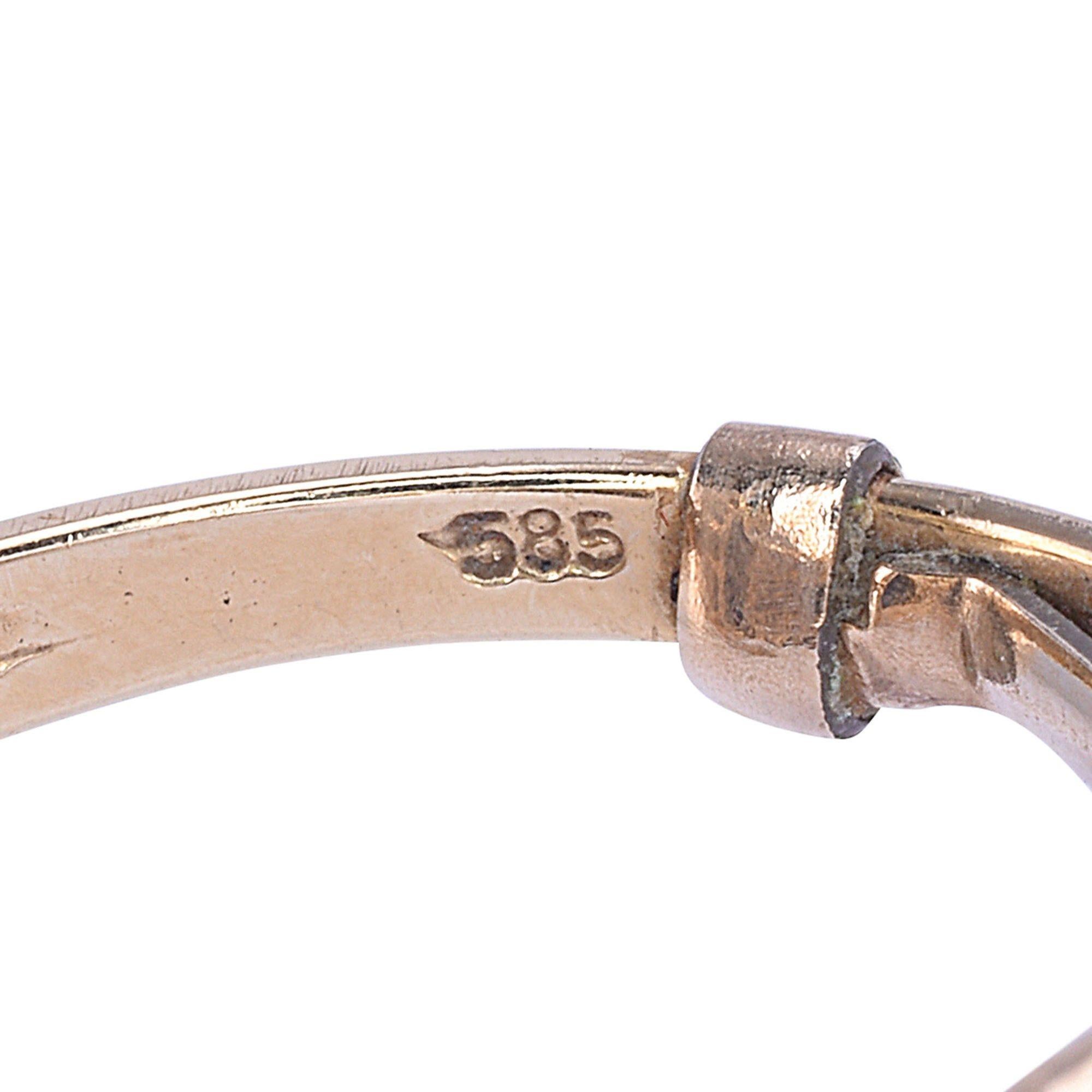 Pear Lapis Ring with Diamond Accents For Sale 1