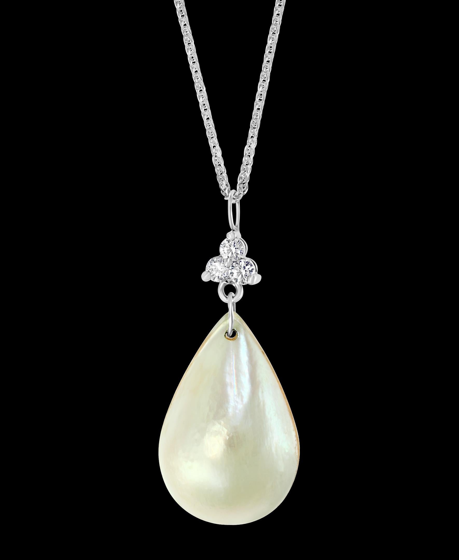 mabe pearl necklace