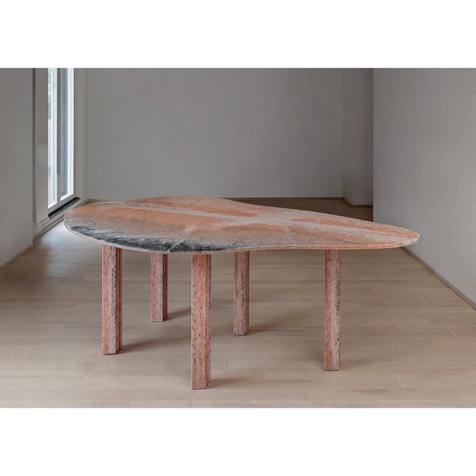 Organic Modern Pear Marble Coffee Table by Lorenzo Bini