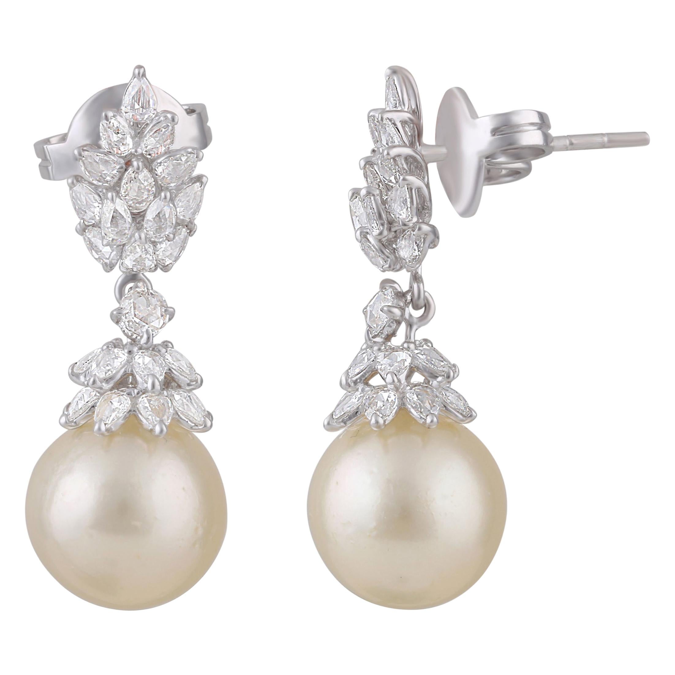 Undercover Blue Mesh & Resin Pearl Earrings (SS24) main image 0