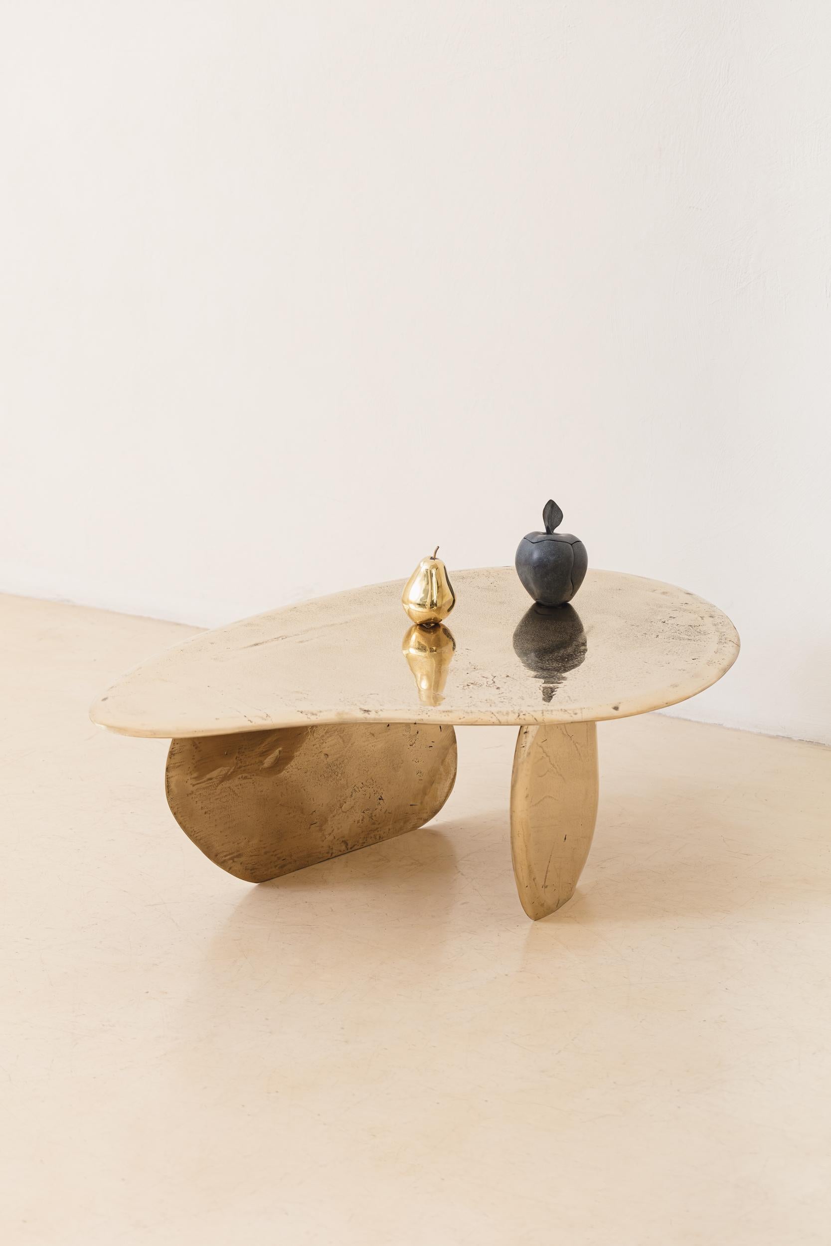 Polished Pear Sculpture by Lucas Recchia, 2023 For Sale